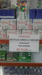 Motilex 40mg c/ 60CAPS