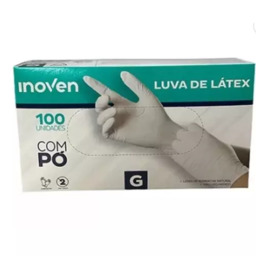 Luva Inoven Latex C/ Pó CX C/100