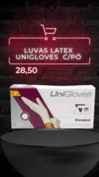 Luvas Latex Unigloves C/ Pó