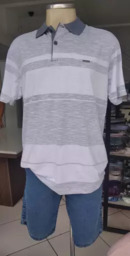 Camiseta Polo e Bermuda Jeanss
